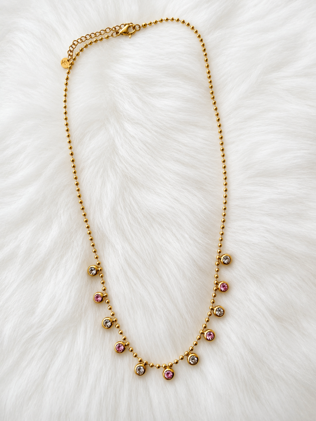 Blush Spark Necklace