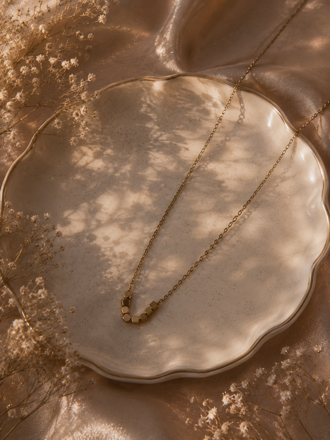 Honey Hex Necklace
