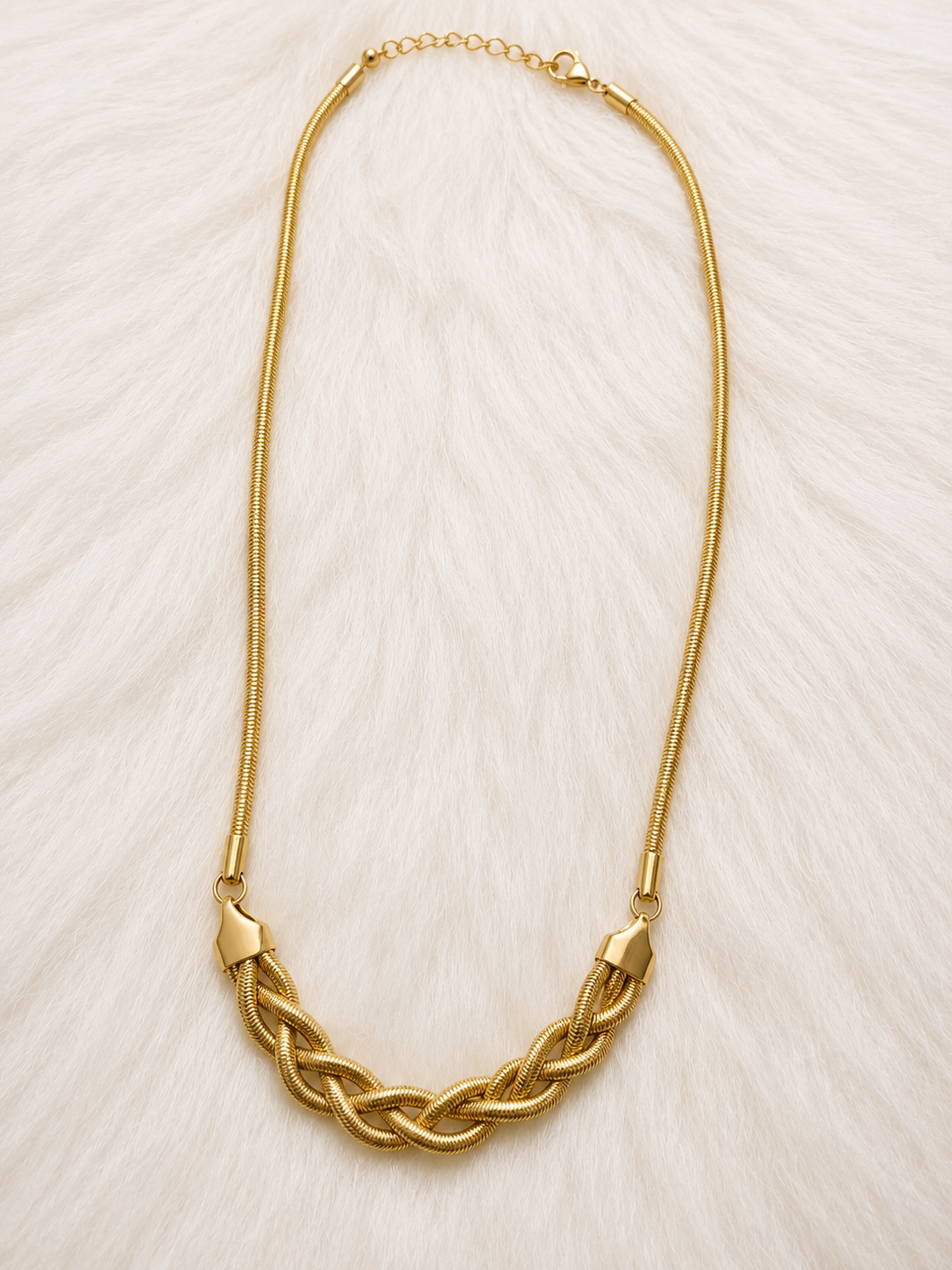 Infinity Braid Necklace