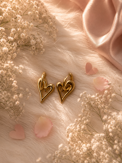 Love Knot Hoops
