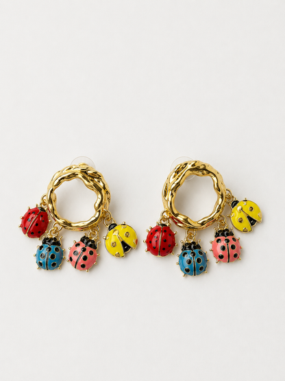 Ladybird Charm Drops